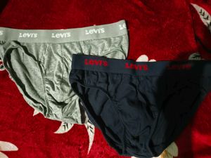 Levi's Grey Briefs pack of 2