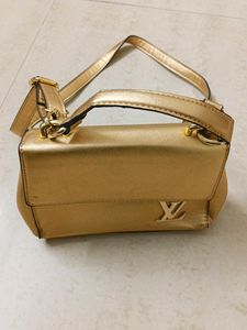 Golden Sling Bag | Gold Purse