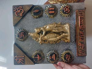 Handicrafted Radhakrishna Frame (Newly Packed)