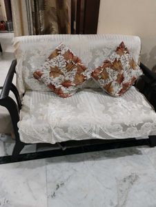 Floral Print Sofa Cushion Set