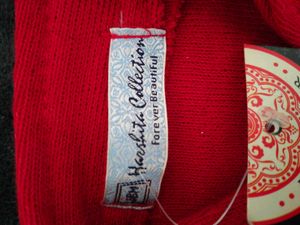Elegant Red Knit kurti