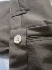 Men's Brown Casual Trousers