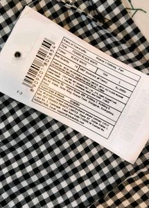 ᝰ.ᐟGingham drawstring Wide-Leg Pants 🥢