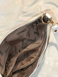 Stylish White Clutch Bag