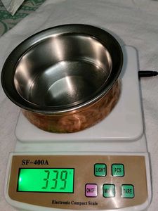Copper Stainless Steel Bowl