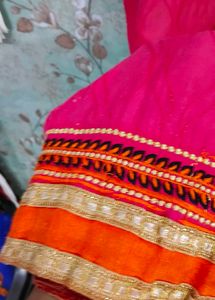 Vibrant Pink Embroidered Kurti