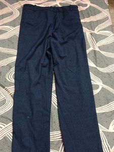 Classic Blue Wide Leg Trousers