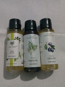 Original Herbal Oils Amla, Neem (Only 2)