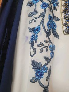 Pretty Embroidery Work Kurti With Dupatta
