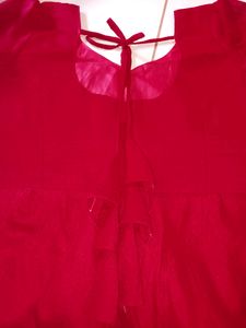 Pink Colour... Anarkali Dress