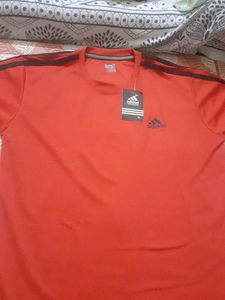 Adidas Red T-Shirt