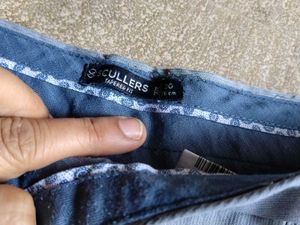 Classic Blue Casual Pants