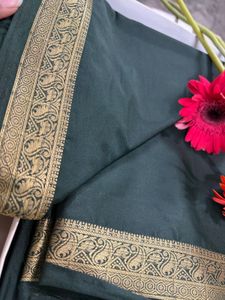 Green saree