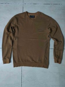 Zara Brown Knit Sweater