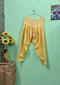 Yellow Patiala Pants