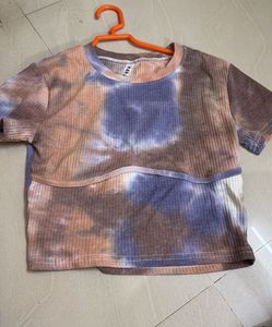 Tie-Dye Crop Top