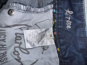 Distressed Denim Shorts