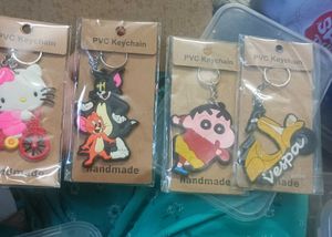 Cute PVC Keychains - Various Designs