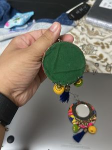 Boho Mirror Tassel Earrings