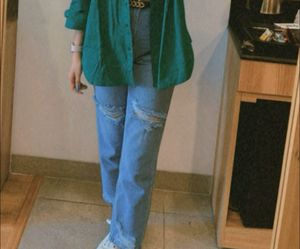 Distressed Light Wash Mom Jeans