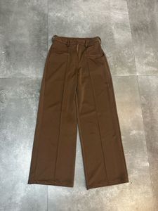 Brown Wide Leg Pants