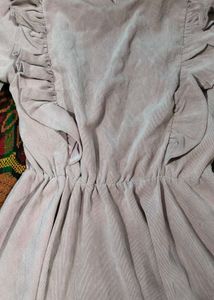 Chic Ruffled Sleeve Mini Dress
