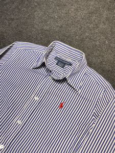 Ralph Lauren Girls/Women's Blue &amp; White Striped