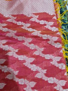 Elegant Chanderi Banarasi Blend  Dupatta