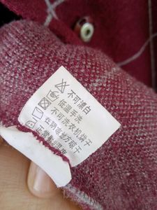 Pure Cashmere &amp; Wool Long Coat Imported Jacket
