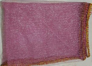 Pink Net Dupatta