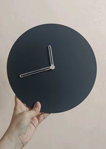 Modern Black Wall Clock