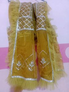 Pakistani Suit With Palazzo And Dupatta