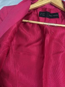 Zara pink blazer