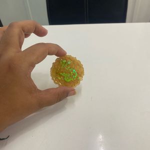 Handmade Glittery artwork / paperweight