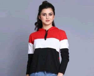 Color Block Long Sleeve Top