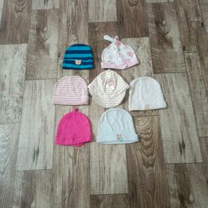 Baby Hats - Pack of 7
