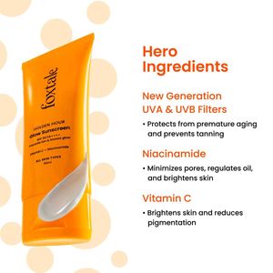Seal Pack Foxtale Sunscreen 50ml