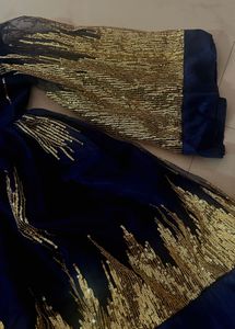 Royal Blue Sharara Kurti Dress✨