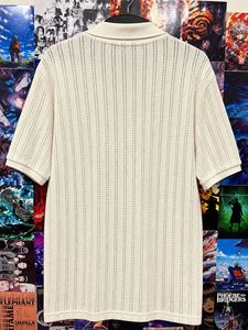 Cream H&amp;M Knit Polo Shirt