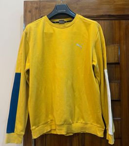 Puma Yellow Sweatshirt