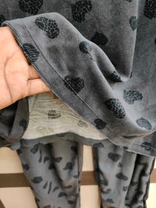 Cute Heart Pajama Set For The Plus Size Curved Bae