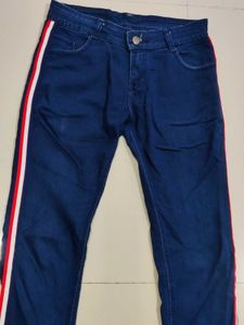 Navy Blue &amp; black Skinny Jeans