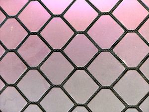 Holographic Geometric Shoulder Bag