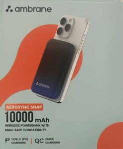 Ambrane 10000mAh Wireless Powerbank