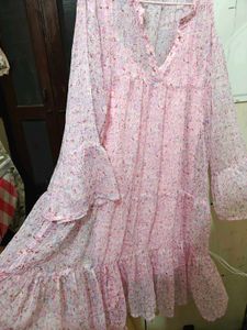 Flowy Floral Tiered Dress