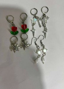Y2K earrings set