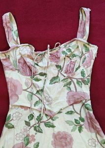 Rosy Bustier Dress