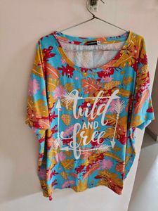 Colorful "Wild and Free" T-Shirt