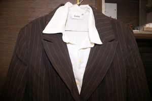 Striped Brown Blazer