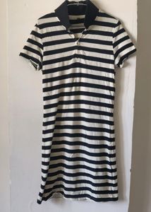 Casual Striped T-shirt Dress 😍